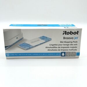 iRobot Braava Jet Wet Mopping Pads 10 Pack Blue Replacement Cleaning Pads